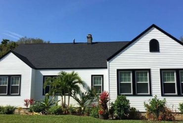 white and black houses